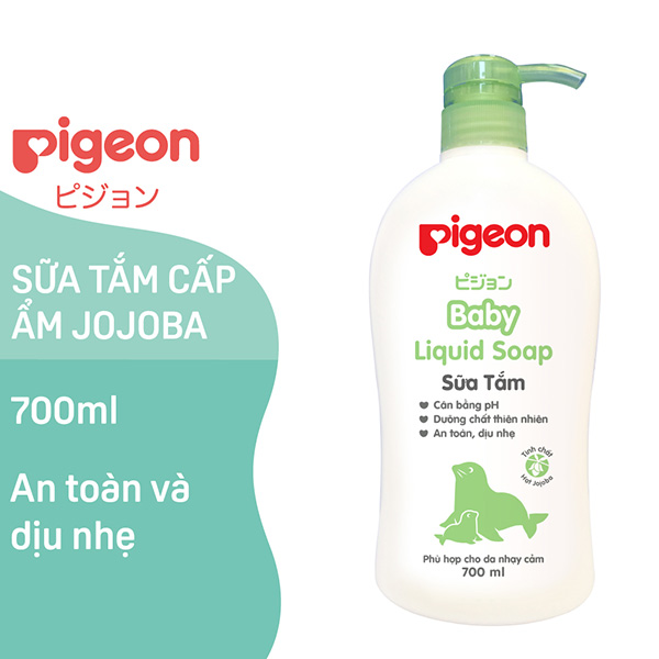 Sữa tắm cấp ẩm Jojoba Pigeon 700ml
