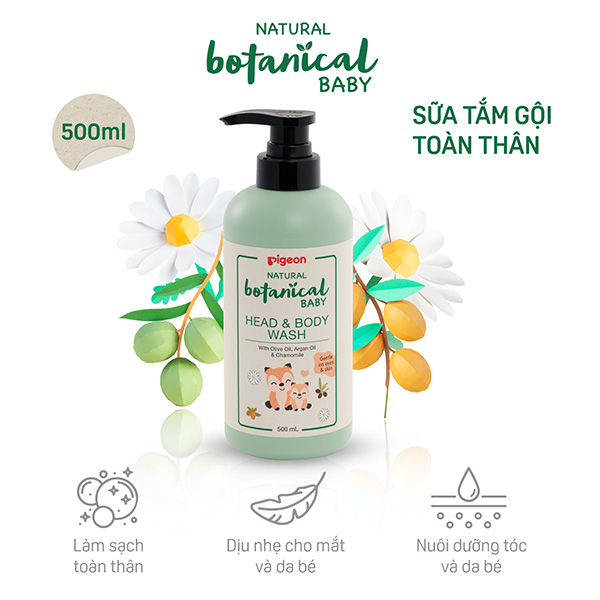 Sản phẩm sữa tắm Natural Botanical 500ml