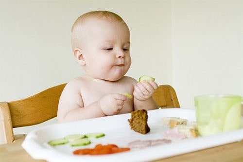 Áp dụng phương pháp BLW giúp bé nạp đủ lượng thức ăn theo nhu cầu của mình
