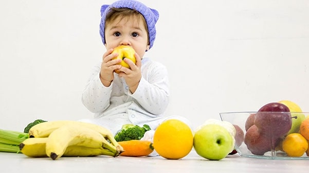 Sử dụng đa dạng các loại thực phẩm giúp bé ăn ngon miệng hơn và không bị chán ăn 